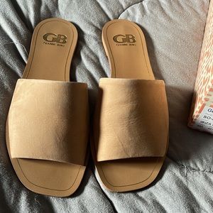 Gianni Bini So-Basic Nude Sandal